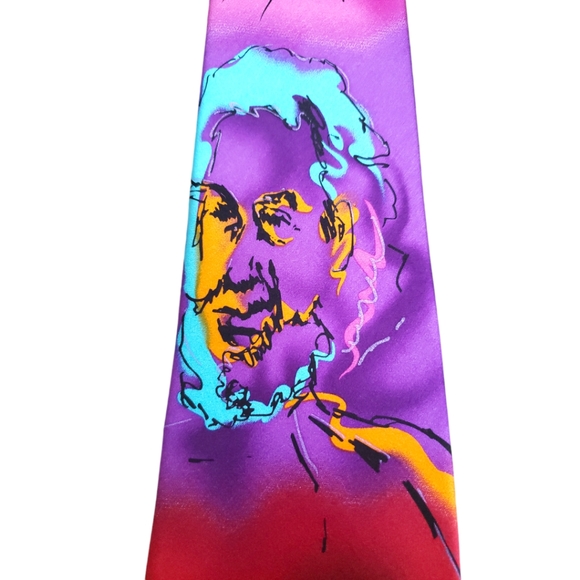 Jerry Garcia Self Portrait Limited Collection 15th Anniversary Collection Tie - Picture 4 of 9